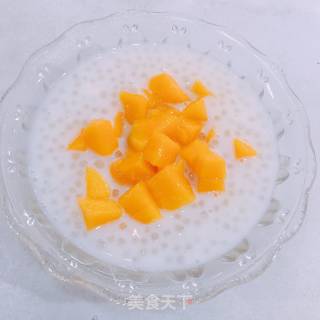 Milk Mango Sago recipe