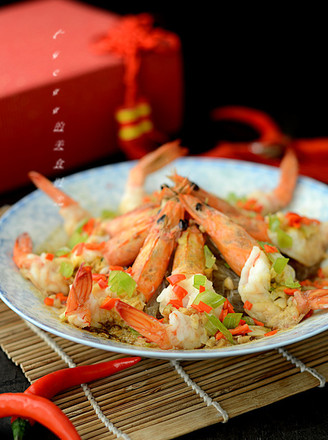 Huakai Fugui Shrimp recipe