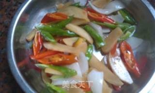 Double Pepper Fresh Squid recipe