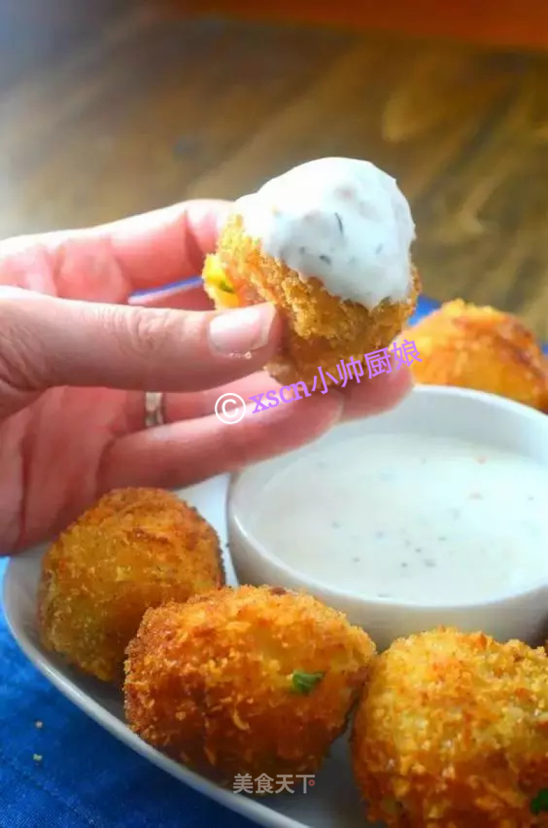 Creamy Potato Balls recipe