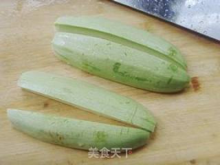 Zucchini Fried Sausage recipe