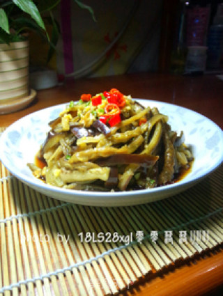 Home Cooking: Shredded Eggplant recipe