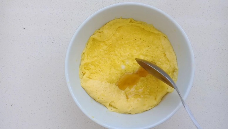Microwave Steamed Egg Custard recipe