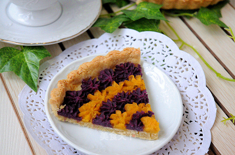 Two-color Whole Grain Pie-escort for Health recipe