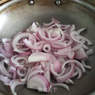 Fried Fungus with Onion recipe