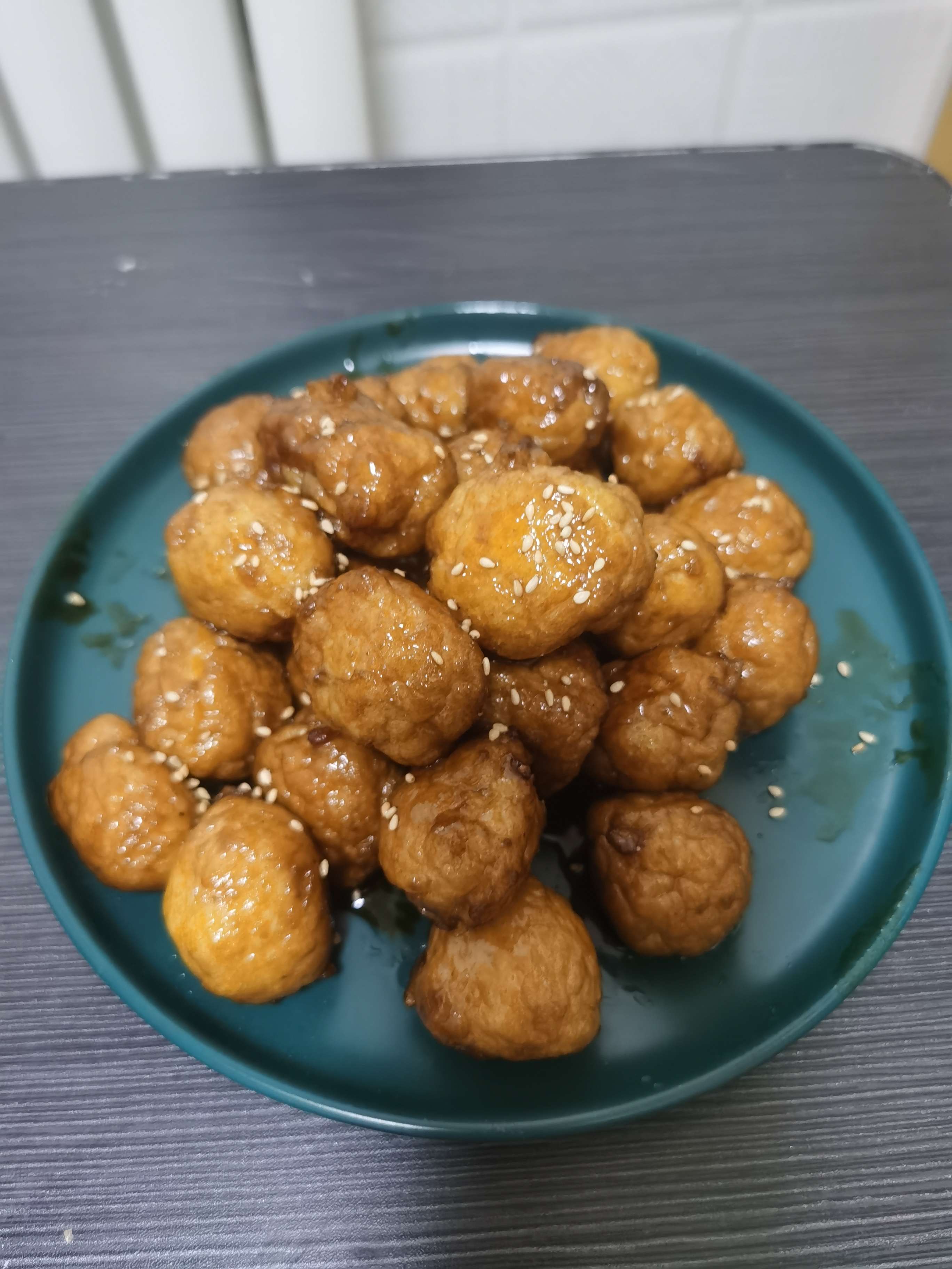 Exclusive Private Kitchen Sweet and Sour Long Li Fish Balls recipe