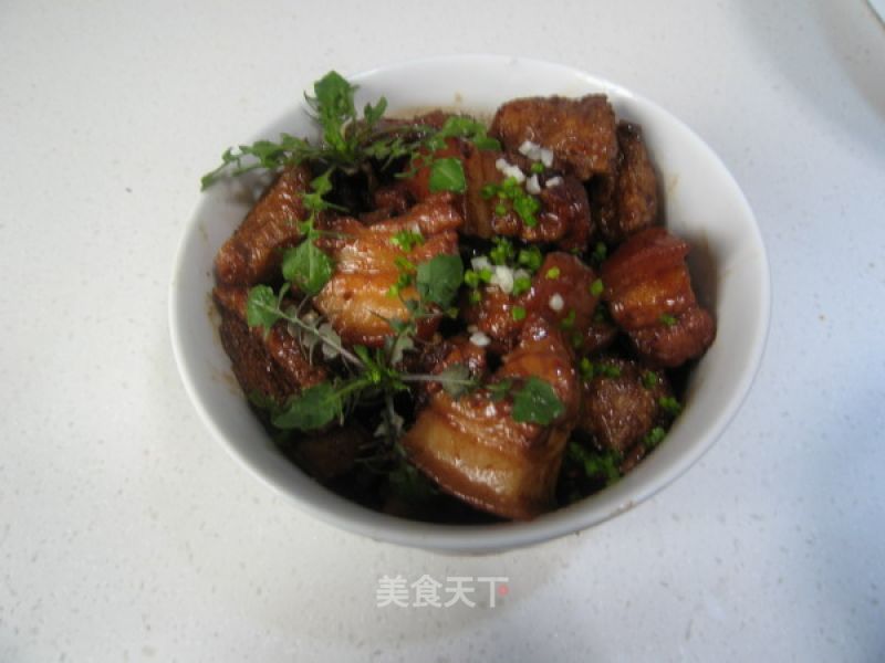 Big Mouthfuls of Meat, Small Mouthfuls for Meals--my Fallacy and Correct Solution to New Dishes--braised Pork and Bean Paste in Soy Sauce recipe