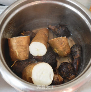 Boiled Cassava Taro recipe