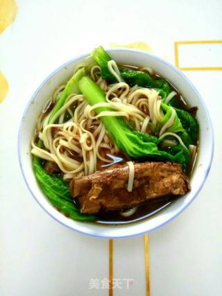 Sauce Pork Ribs Noodle recipe