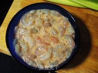 Quick-fried Side Dish for Beauty and Face-lifting---stir-fried Shrimp with Celery recipe