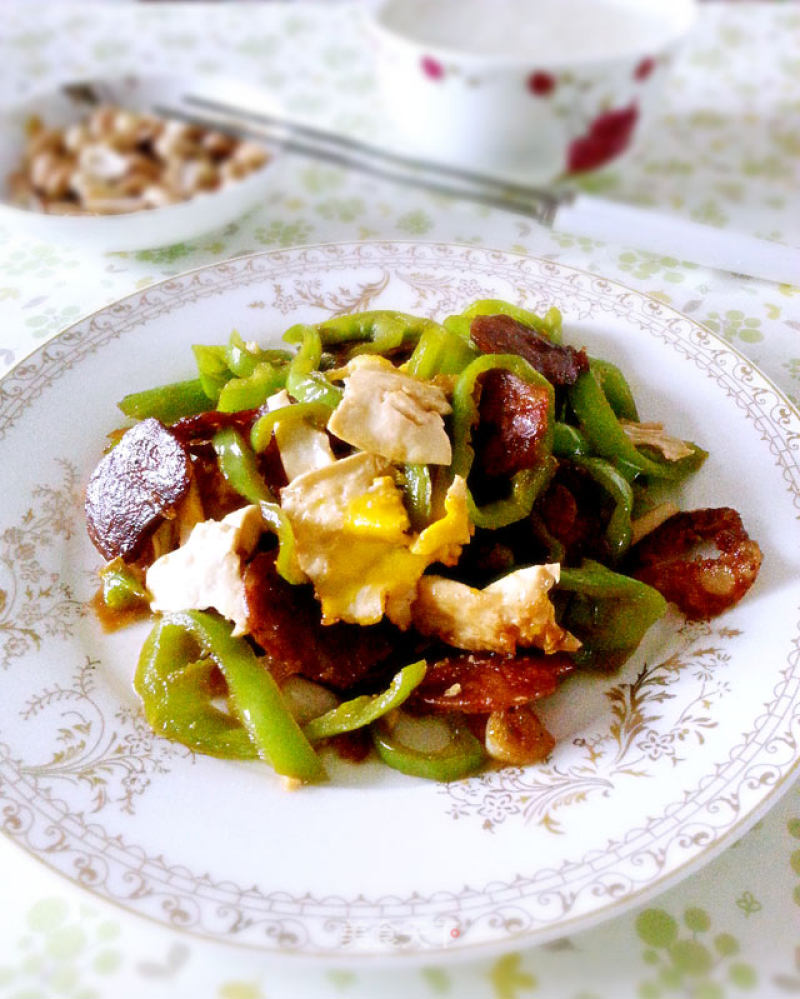 Stir-fried Green Peppers recipe