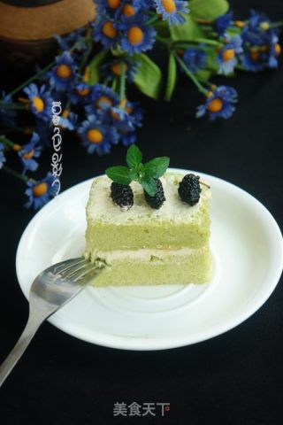 #四session Baking Contest and It's Love to Eat Festival# Vegetable Juice Small Square Cream Cake recipe