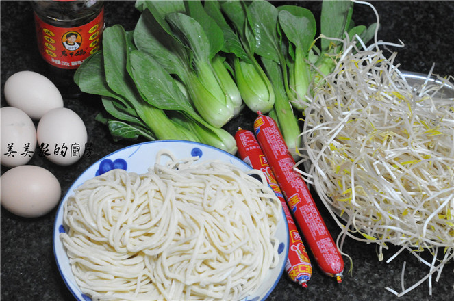 Late Night Fried Noodles recipe