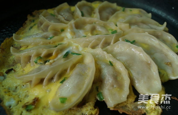 Egg Fried Dumplings recipe