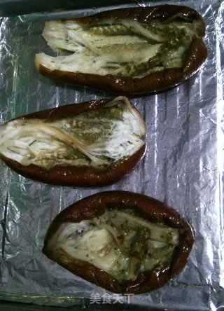 Roasted Eggplant with Minced Meat-oven Dish recipe