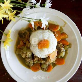 Authentic Curry Chicken Rice recipe