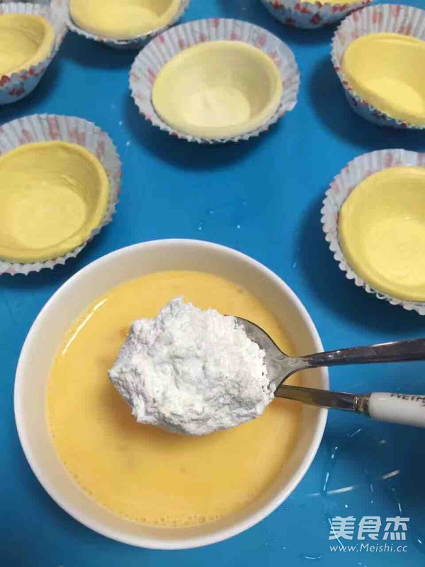 Raisin Egg Tart recipe