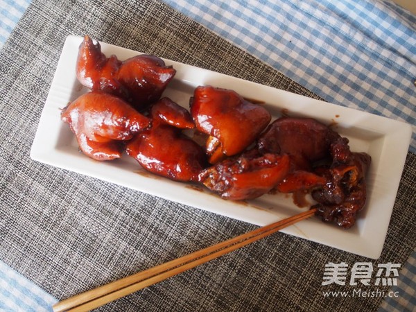 Spicy Tangerine Peel Pork Knuckles recipe