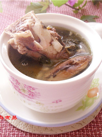 Pork Bone Vegetable Dried Cuttlefish Soup recipe