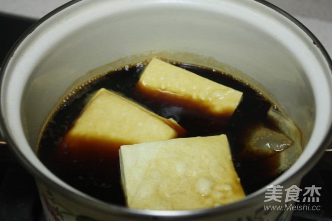Homemade Marinated Dried Tofu recipe