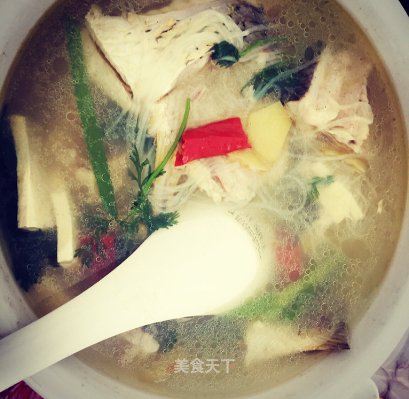 Light Vermicelli Fish Soup recipe