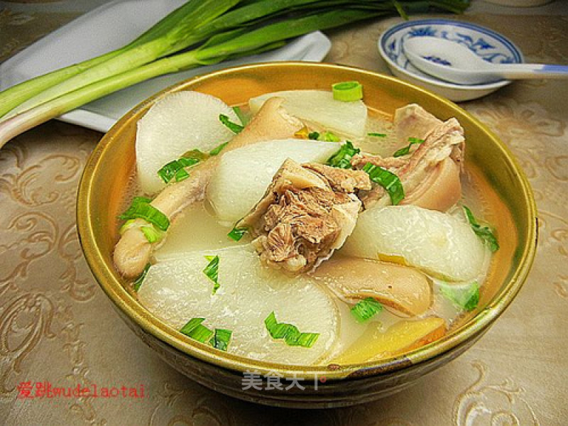 Lamb Stew with Radish (automatic Cooking Pot) recipe