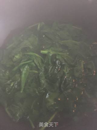 Cashew Spinach Tower recipe