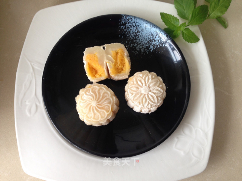 Snowy Mooncake recipe