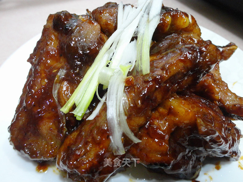 Grilled Pork Ribs with Ice Plum Sauce