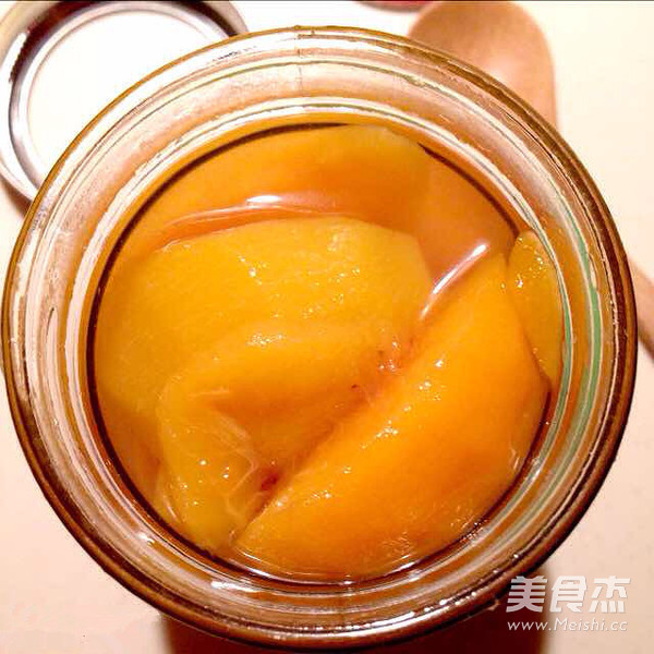 Canned Yellow Peach recipe