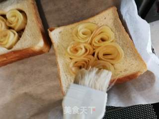Apple Rose Toast recipe