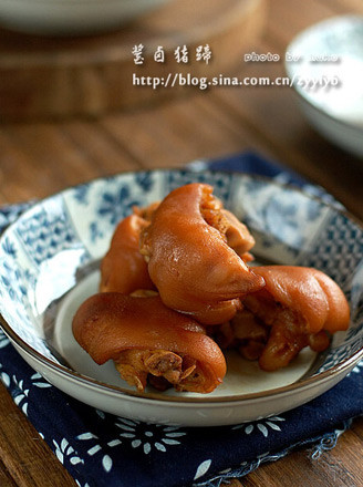 Marinated Pig's Trotters recipe