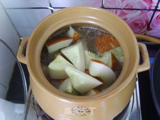 [qingbu Lao Huo Liang Soup-summer Edition] Lao Cucumber and Soy Beans in Pork Bone recipe