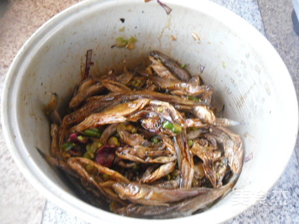 Braised Dried Fish in Oyster Sauce recipe