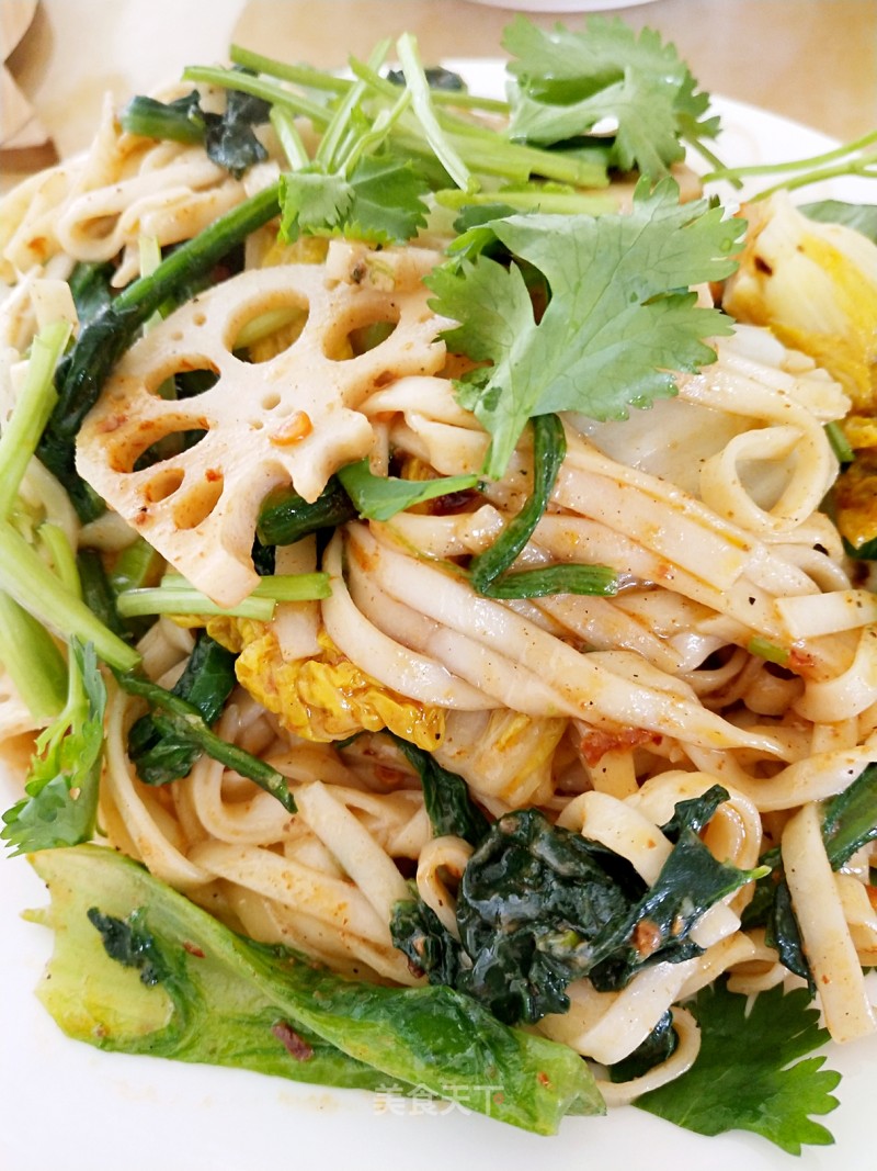 Spicy Fried Noodles recipe