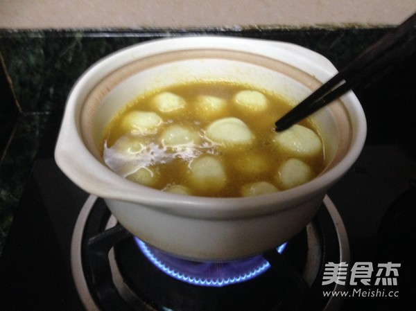 Easy Curry Fish Ball recipe