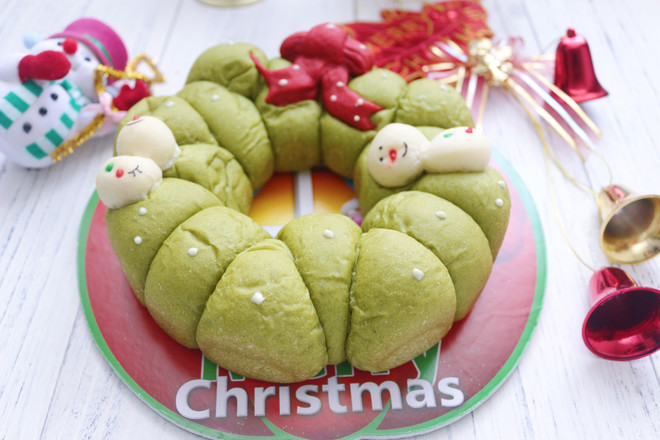 Christmas Wreath Bread recipe