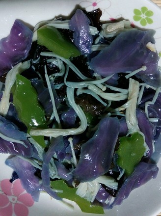 Purple Olive Mixed Needle Mushroom