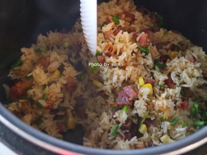 Mushroom Bacon Rice recipe