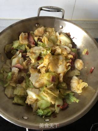 Bacon Shredded Cabbage recipe
