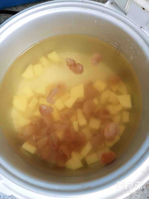 Longan Sweet Potato Porridge recipe