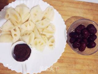 #trust of Beauty#red Sugar Jujube Lotus Root Drink recipe