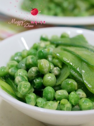 Stir-fried Pea Pods recipe