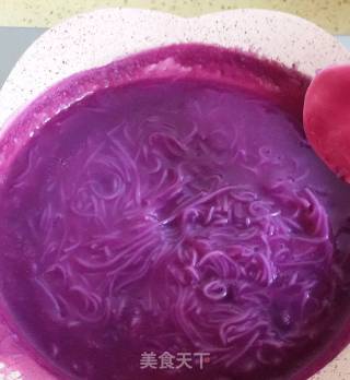 Purple Sweet Potato Noodles recipe