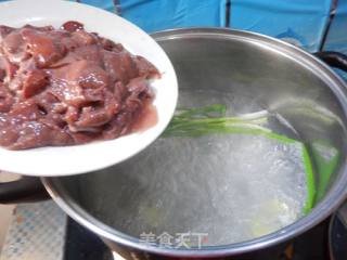 #春食野菜香# Stir-fried Pork Liver with Wolfberry Vegetables recipe