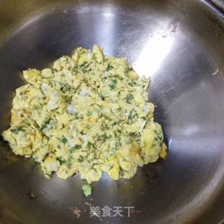 Scrambled Eggs with Spring Buds recipe