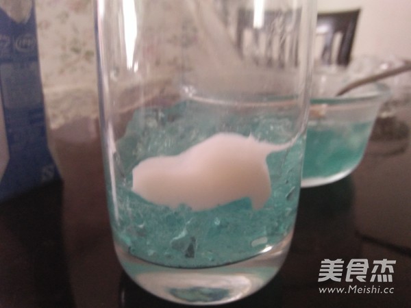 Blue Sky and White Clouds Jelly Cup recipe