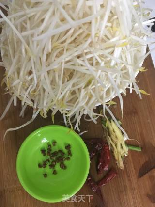 Stir-fried Mung Bean Sprouts recipe