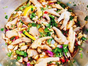 【lemon Chicken Feet】sour and Spicy Appetizer, Enjoyable to Bite recipe