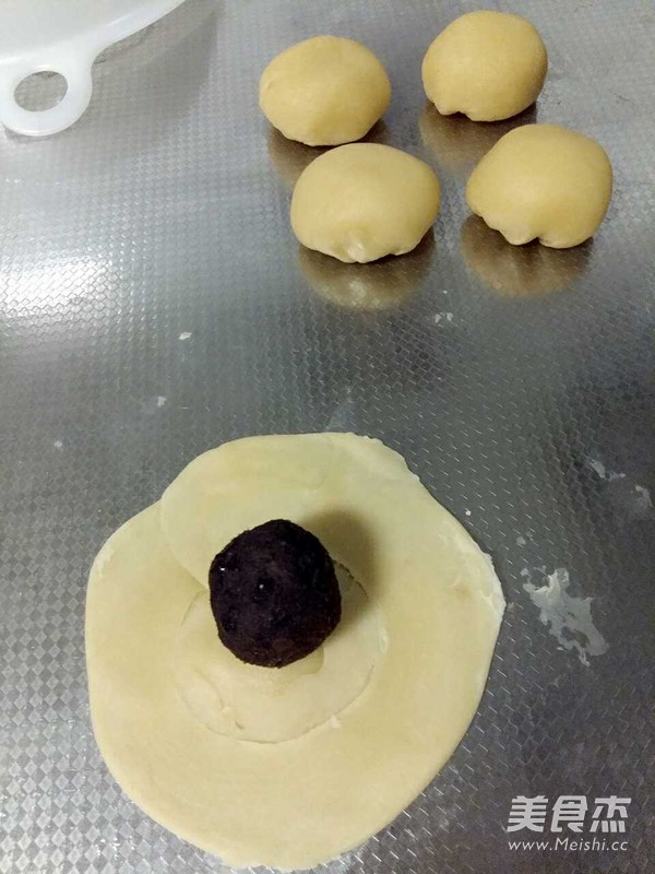 Red Bean Cake (su-style Moon Cake) recipe